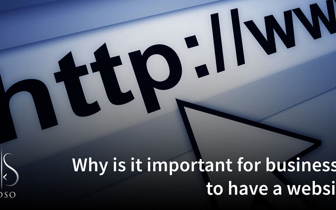 Why is it important for businesses to have a website?