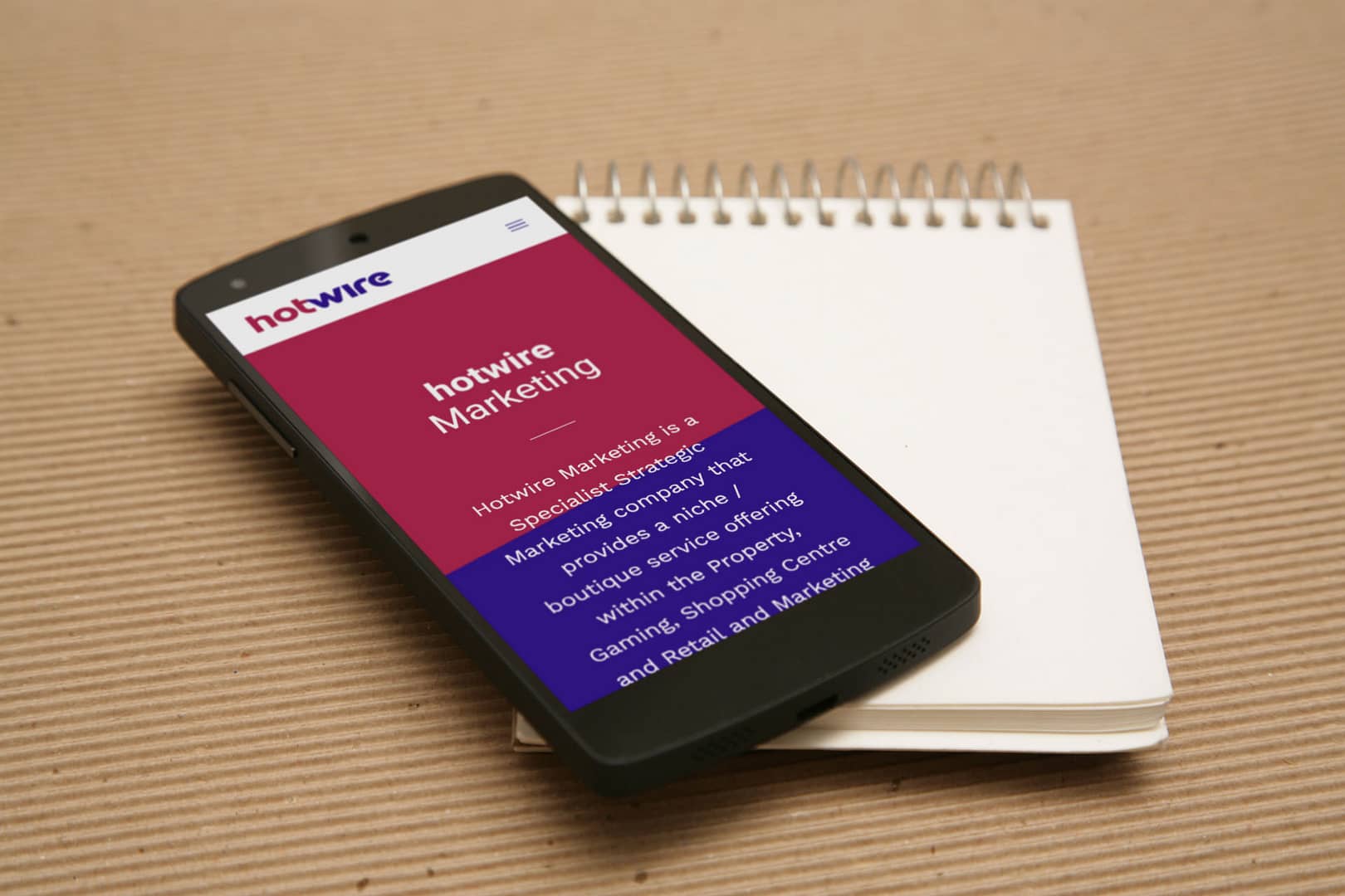 Hotwire Marketing Website (Smartphone) | KEMOSO