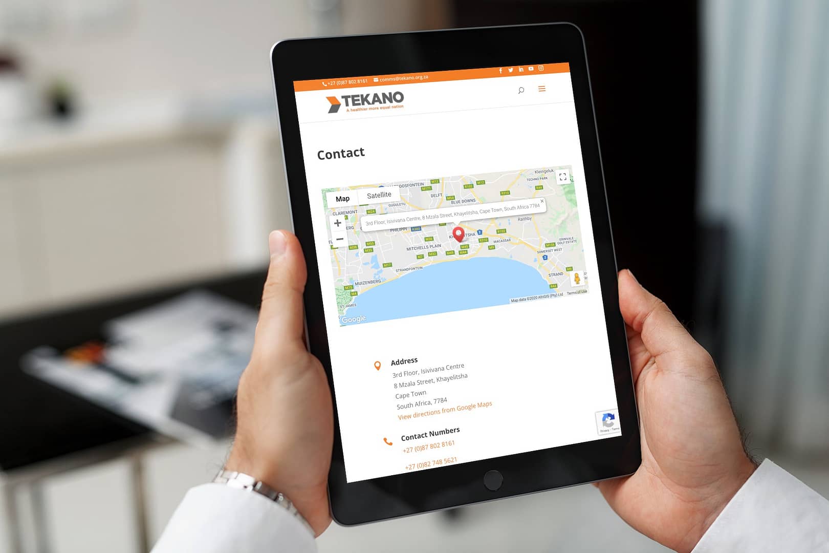 Tekano (iPad View) | KEMOSO