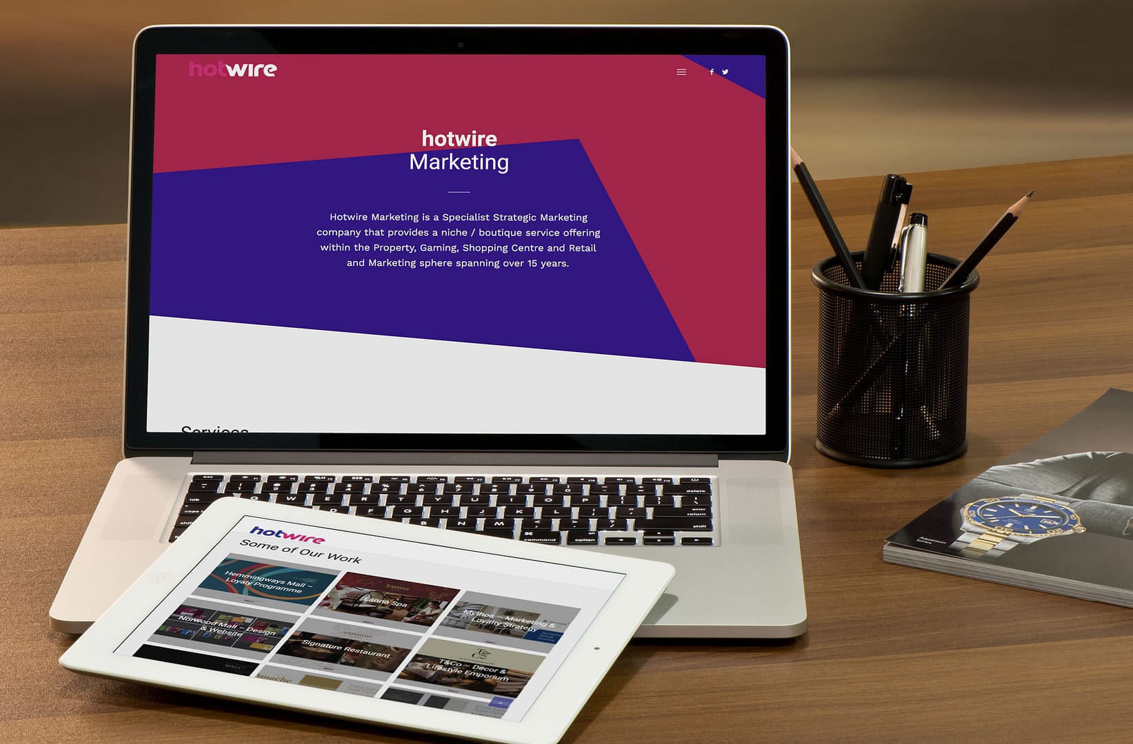 Hotwire Marketing Website (Laptop | Tablet) | KEMOSO