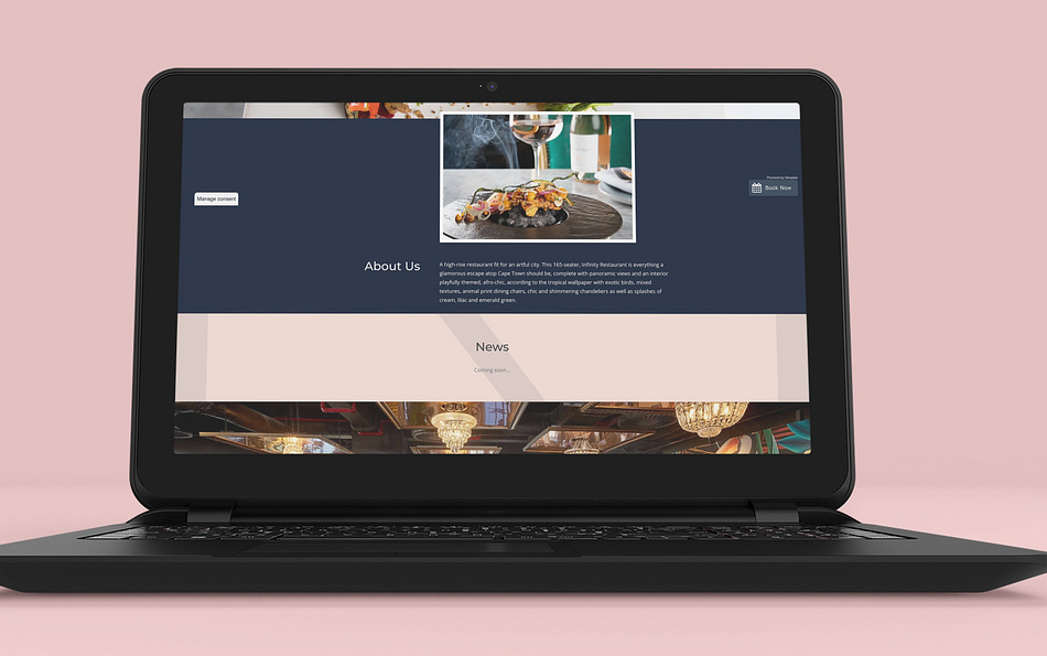 Laptop | Infinity Restaurant